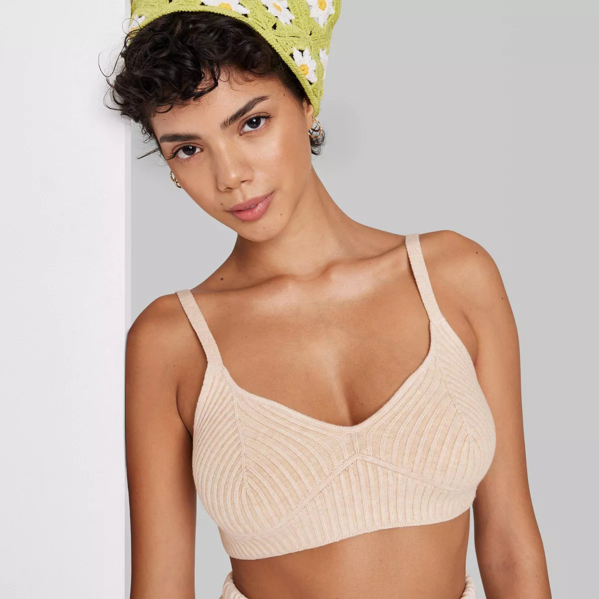 Women's Ribbed Sweater Tiny Tank Top - Wild Fable™ | Target