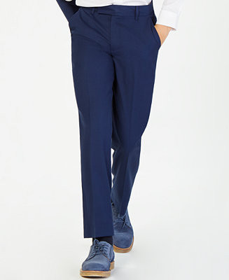 Calvin Klein Big Boys Slim-Fit Infinite Stretch Machine Washable Suit Pants - Macy's | Macy's