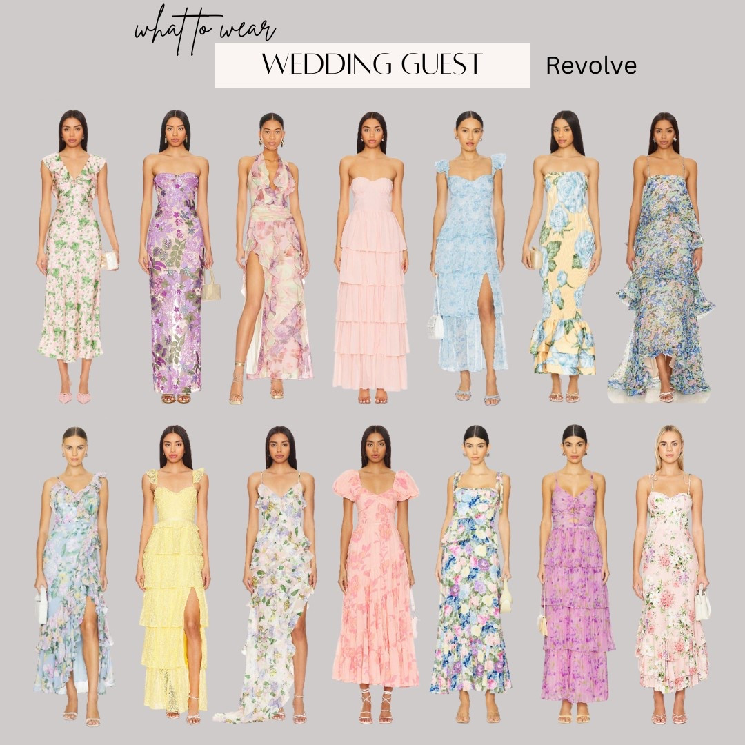 Shop the selection of wedding guest dresses for this upcoming spring / summer season.



Revolve dresses, floral dress, bridesmaid dress, wedding season, gown, ruffle, pink dress, bridal shower, free people, Majorelle, astr dress, elliatt, free people, showmeyourmumu, gown, spring outfit, garden party, baby shower 

#LTKTravel #LTKStyleTip #LTKWedding