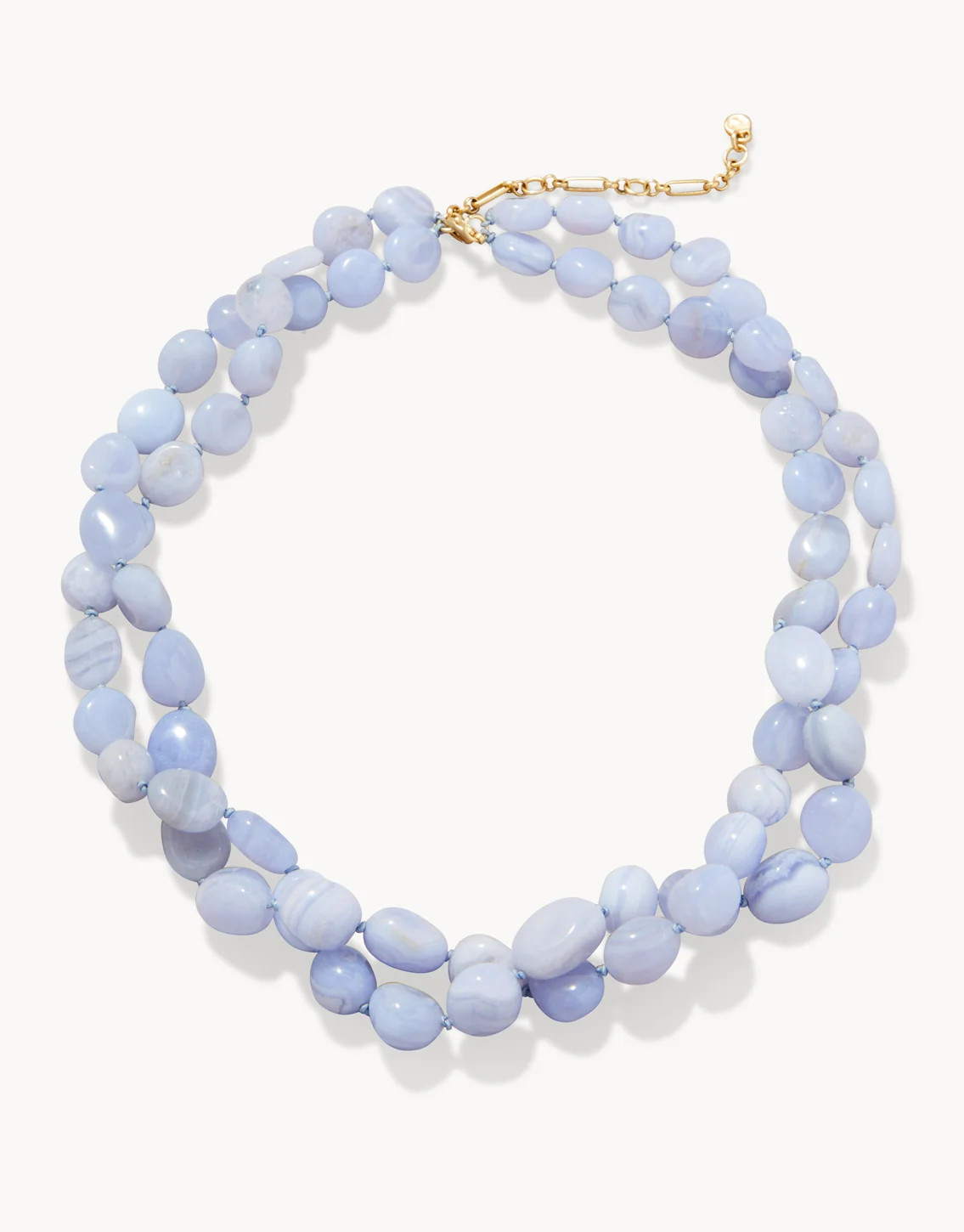 The Bluff Necklace Blue Chalcedony | Spartina 449