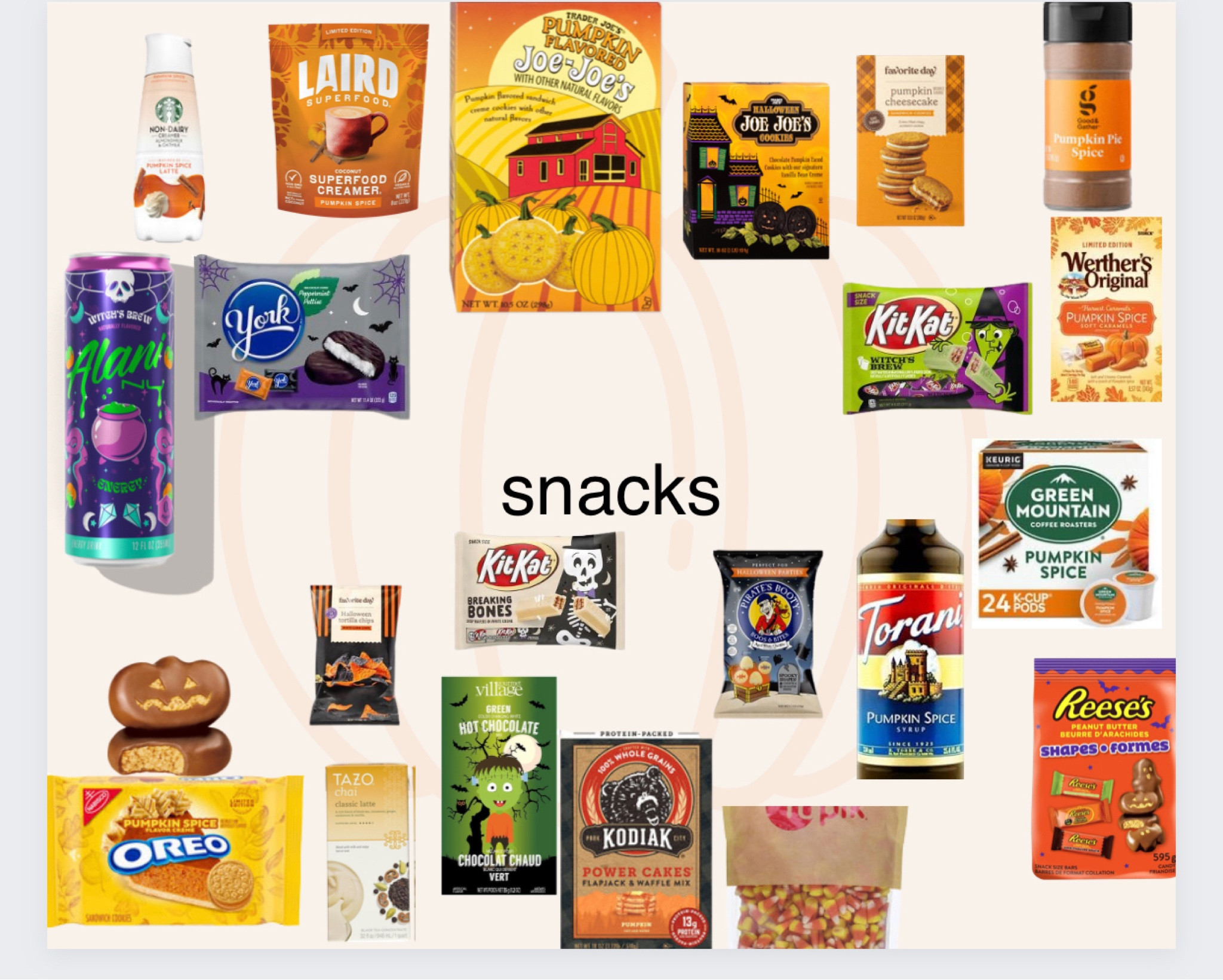 Snacks are a perfect addition to a boo basket ! Target, trader Joes, Walmart and the dollar store all have some great things! 

#LTKSeasonal #LTKHalloween #LTKfindsunder50