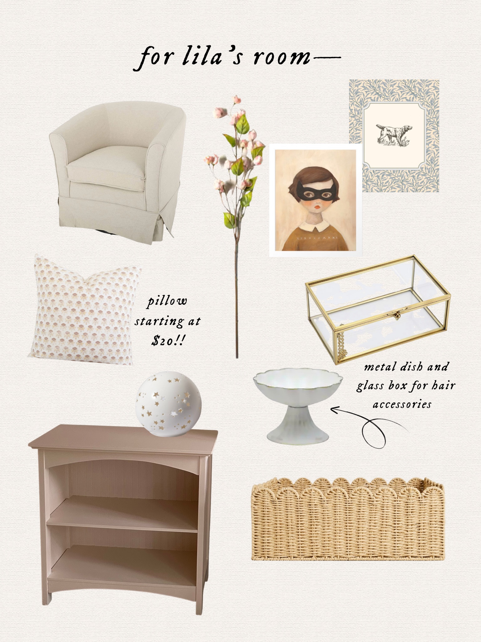 Big girl/nursery room decor! 
The scallop basket is from Zara!!
And I painted the black bookshelf pink. 


#LTKbaby #LTKhome #LTKkids