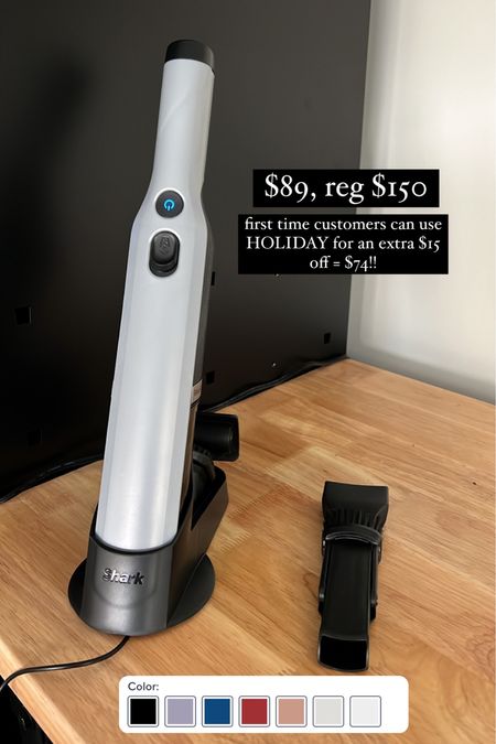 Shark WandVac on major sale TODAY only at @qvc // use HOLIDAY for an extra $15 off // #loveqvc #ad // 

#LTKhome #LTKsalealert #LTKunder100