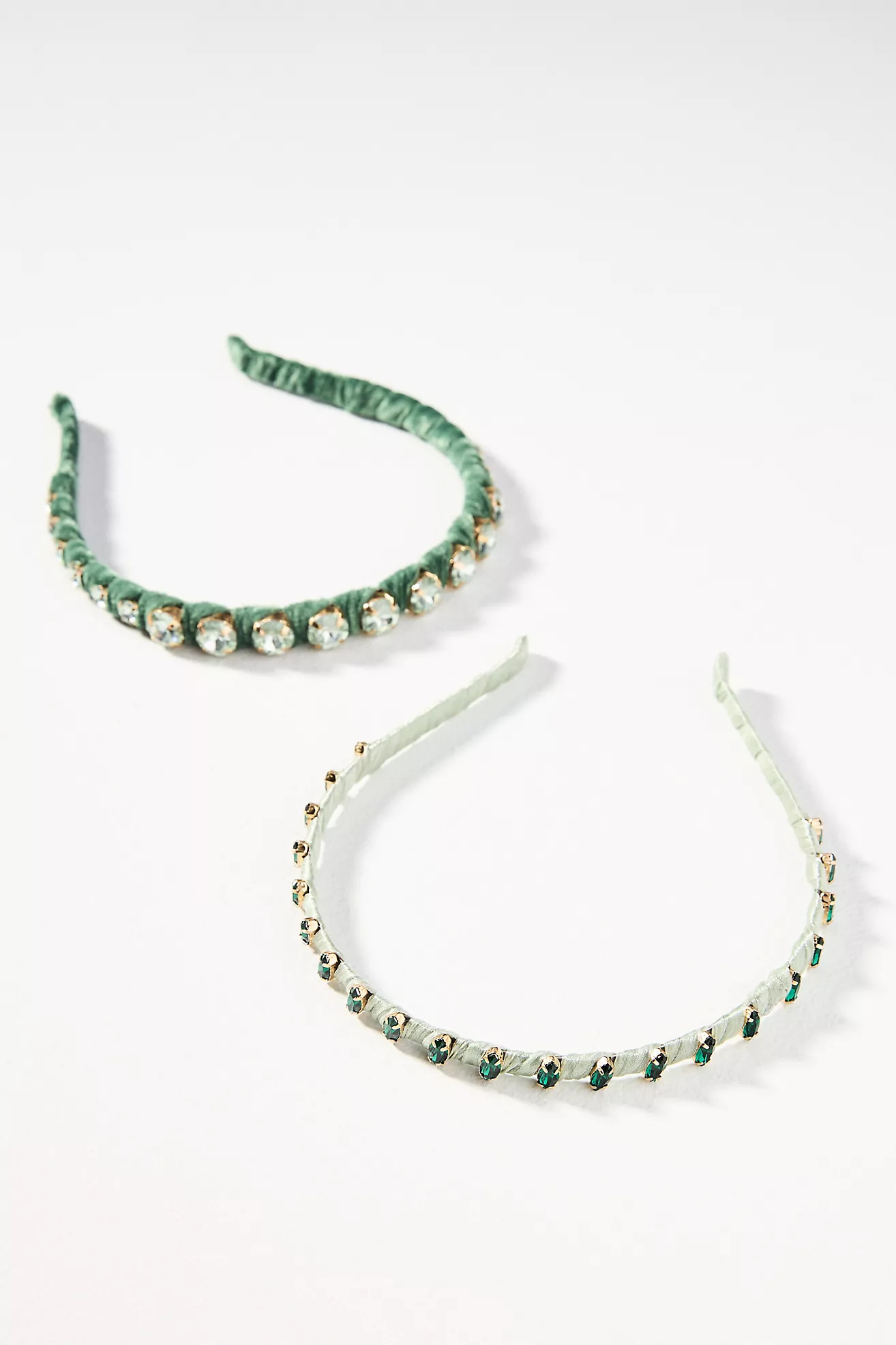 Crystal Embellished Headbands, Set of 2 | Anthropologie (US)
