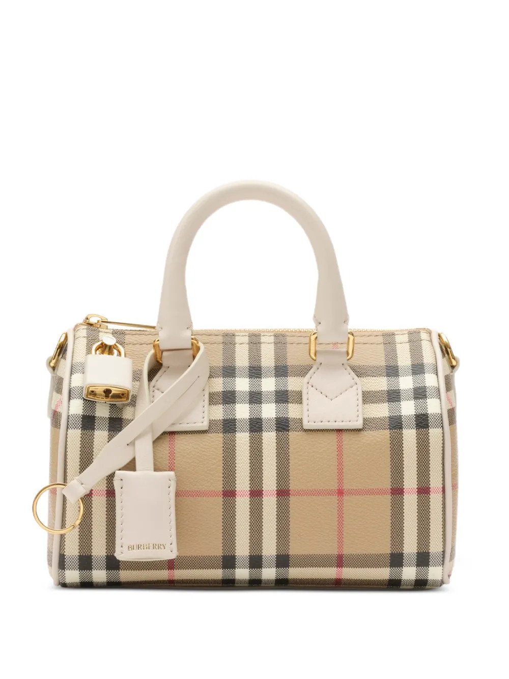 mini check bowling bag | Farfetch Global