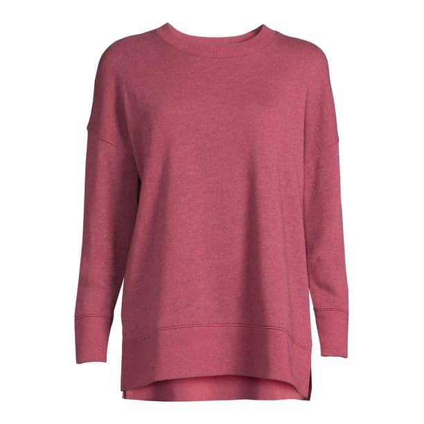 Time and Tru Women's Sweatshirt - Walmart.com | Walmart (US)