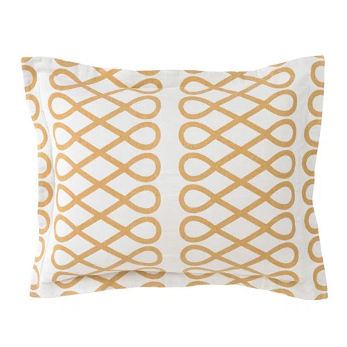 Cococozy Loop Ochre Sham (Set of 2) | Wayfair North America