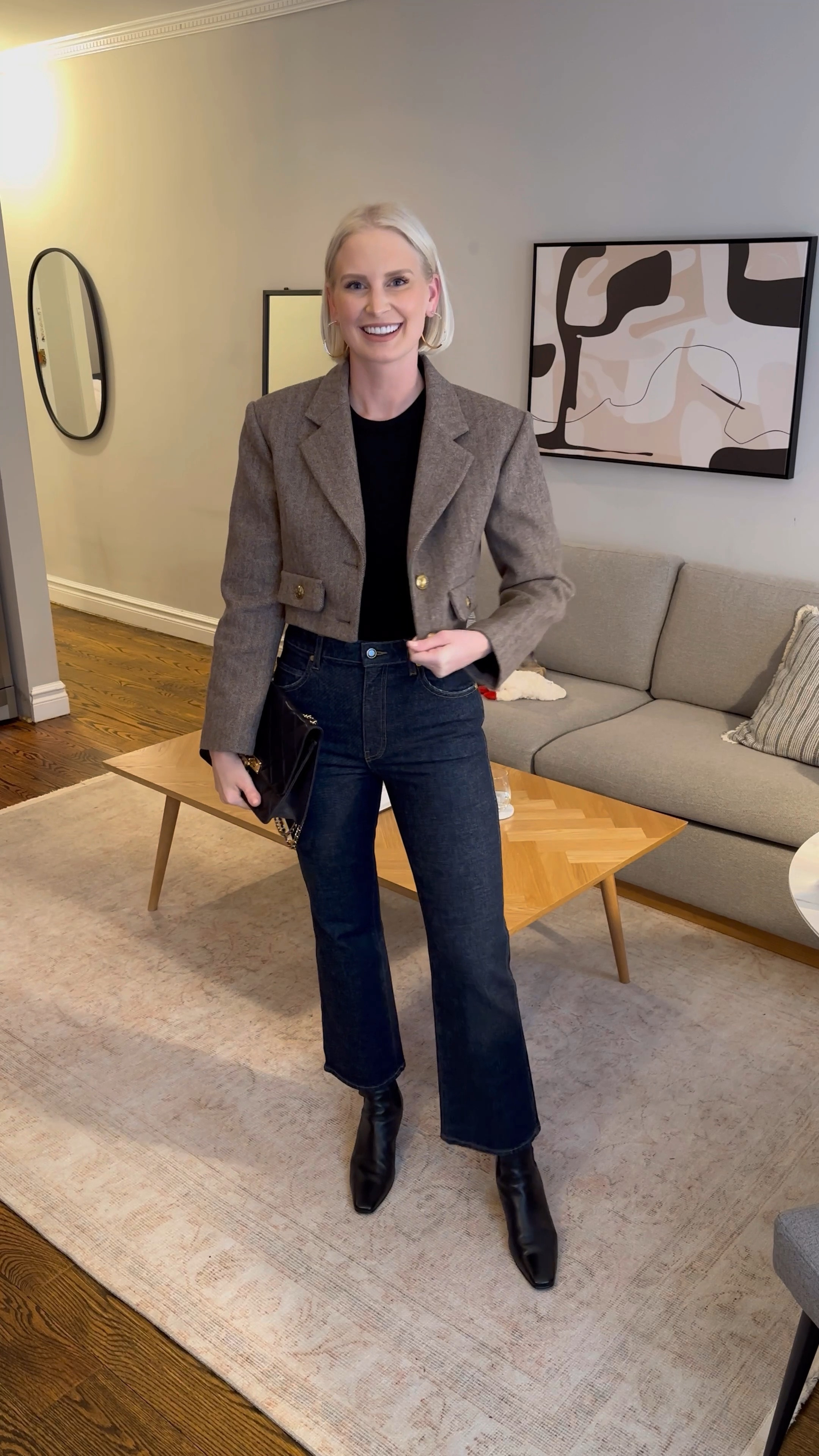 Tonight’s look! Wearing a 36 in the jacket, medium in the bodysuit and 29 in the jeans. Boots fit TTS! 

#LTKtravel #LTKshoecrush #LTKstyletip