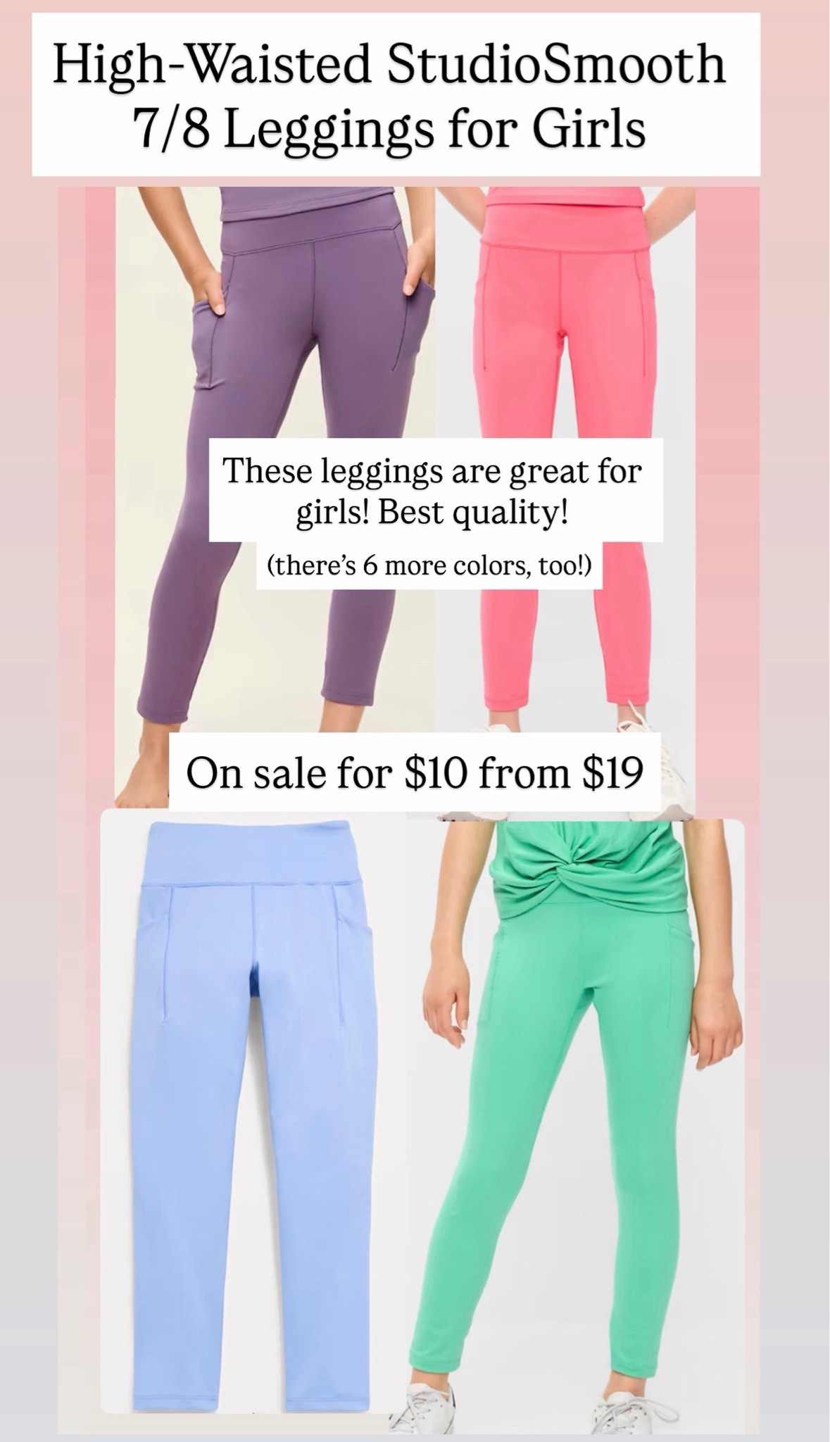 Cutest and comfiest leggings for girls for back to school!!

#LTKKids #LTKSaleAlert #LTKActive