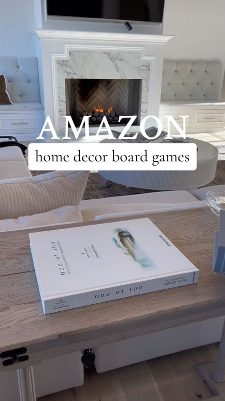 Amazon aesthetic board games that double as home decor! Great for your coffee table or as a holiday gift ✨


#LTKGiftGuide #LTKhome #LTKVideo