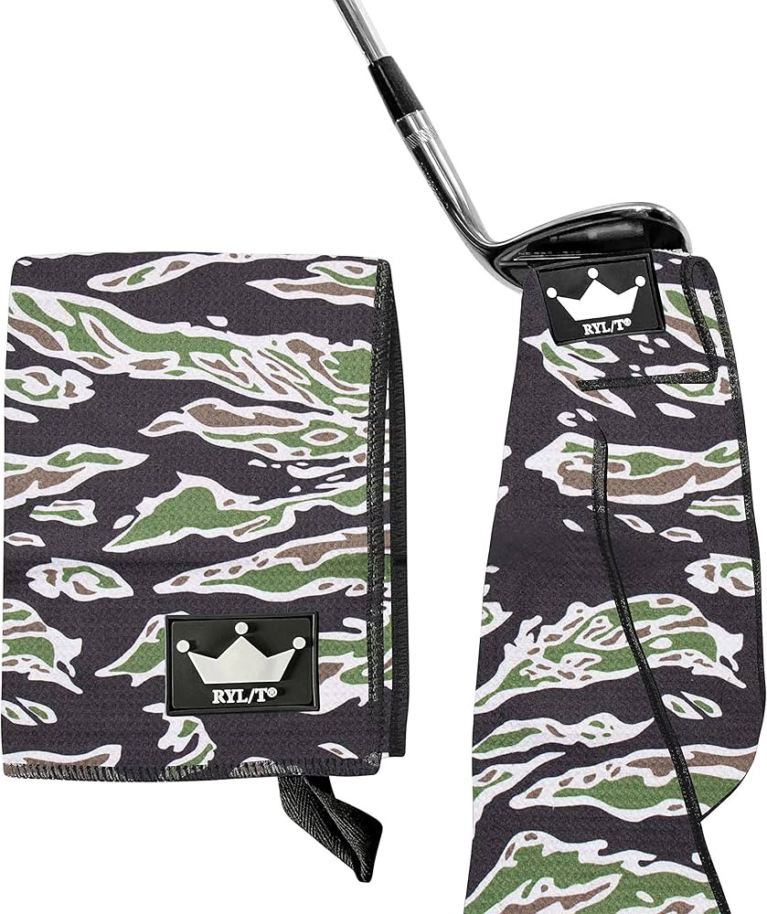 Magnetic Golf Towel with Center Cut and Loop Attachment, Strong Magnet Attaches to Anything Metal... | Amazon (US)