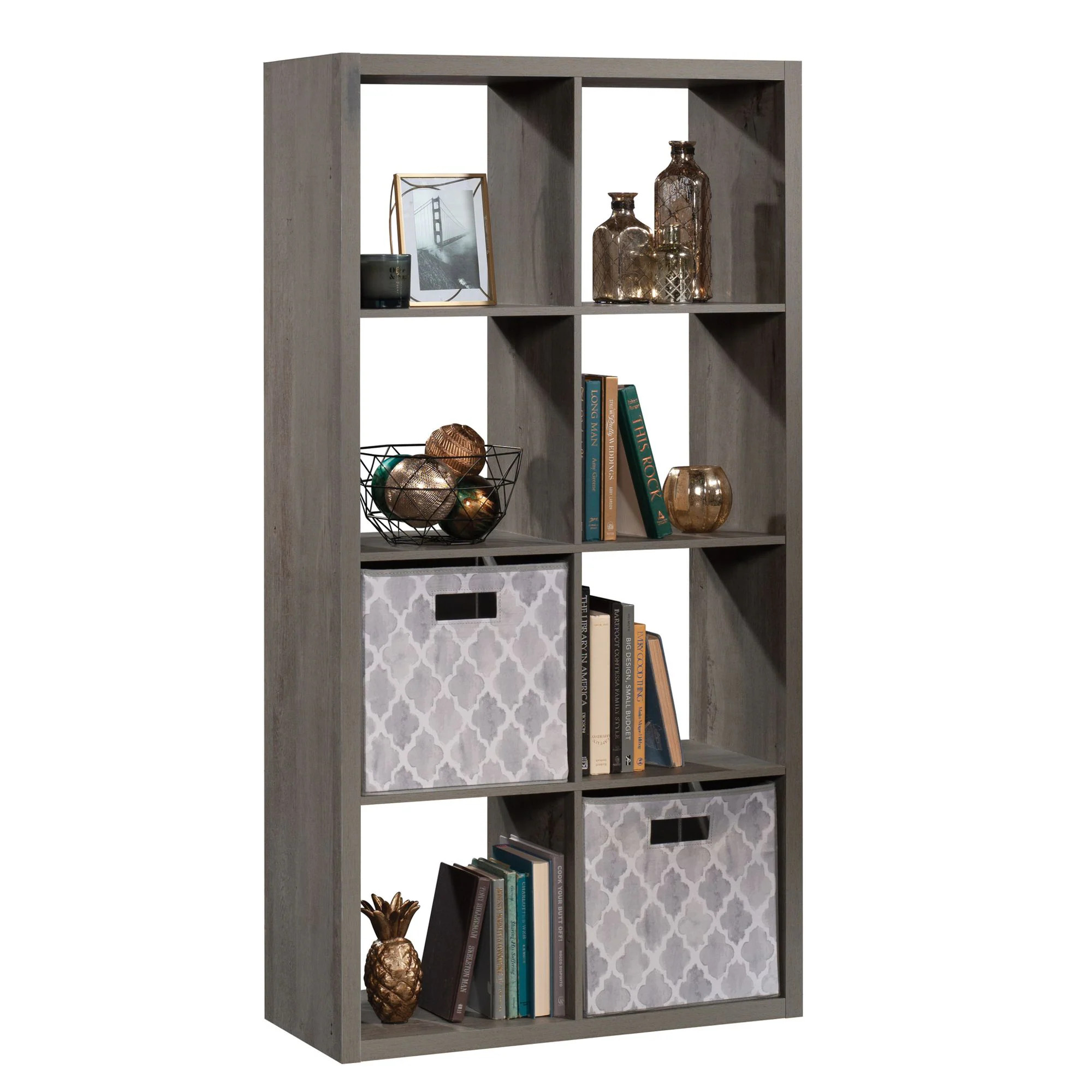 Sauder Miscellaneous Storage Storage Organizer Mystic Oak finish one_size | 431286 | Lowe's