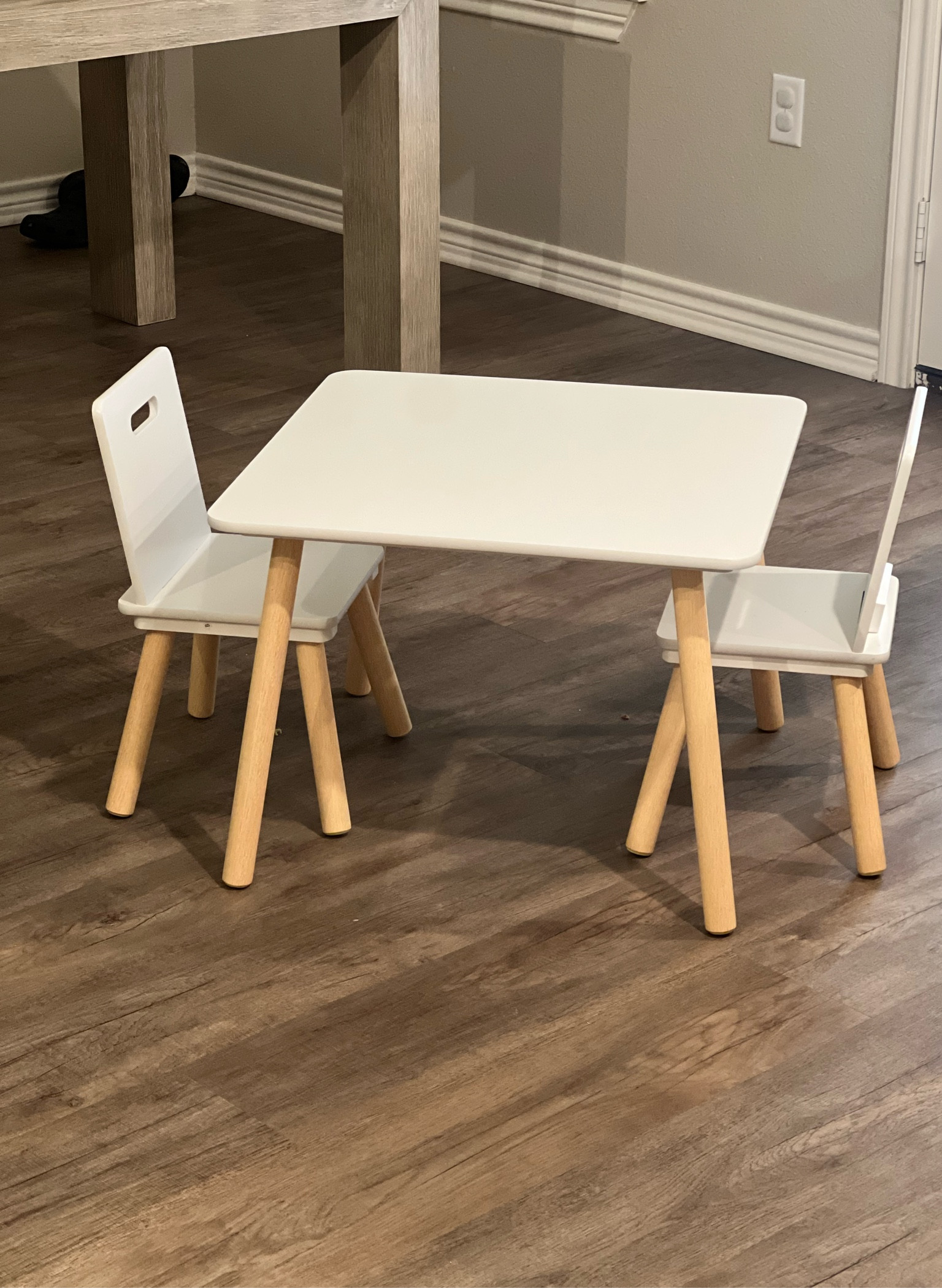Found this kids table with chairs for only $50! 

#LTKkids #LTKfindsunder50 #LTKbaby