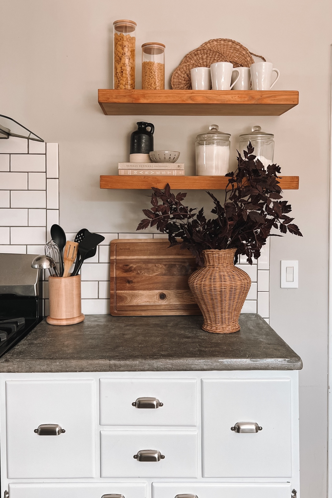 Kitchen decor and fall stems 

#LTKSeasonal #LTKhome