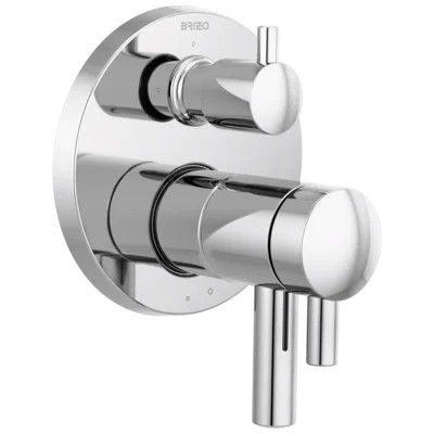 Odin® TempAssure® Thermostatic Valve with Integrated 3-Function Diverter Trim | Wayfair North America