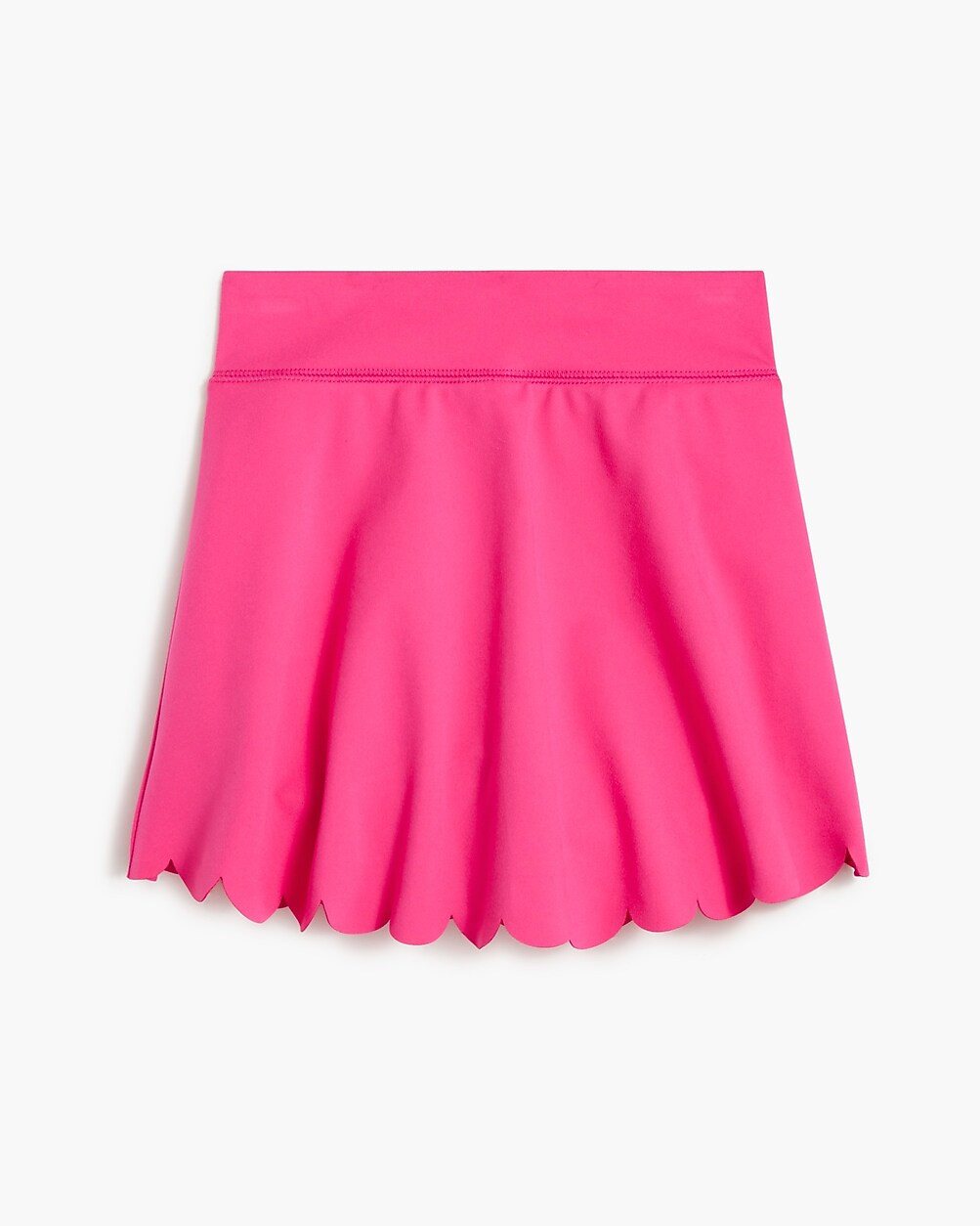 Girls' active skort with scalloped hem | J.Crew Factory