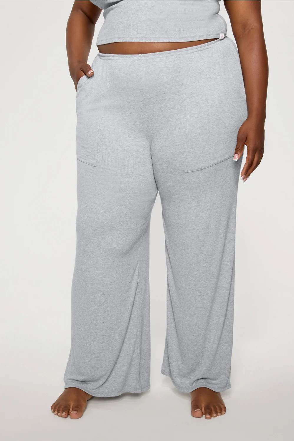 Soft Rib Wide Leg Pant | Fabletics