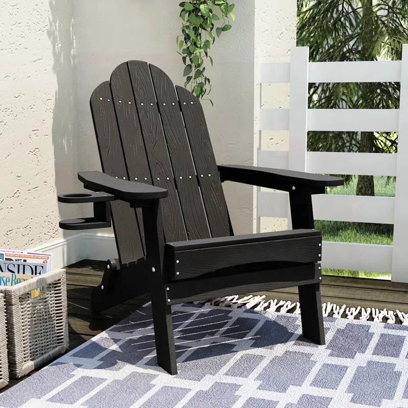 Plastic Folding Adirondack Chair | Wayfair North America