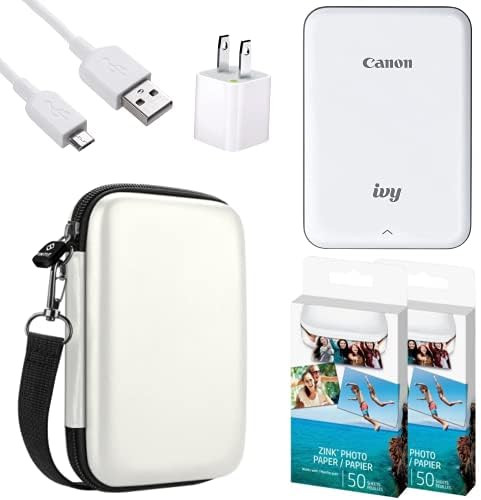 Canon Ivy Mobile Instant Mini Photo Pocket Printer Bluetooth, Portable, Slate Gray, Includes 2x3... | Amazon (US)
