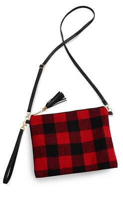 Anthropologie Style Fashion Buffalo Check Print Crossbody Clutch Shoulder Bag | eBay | eBay US
