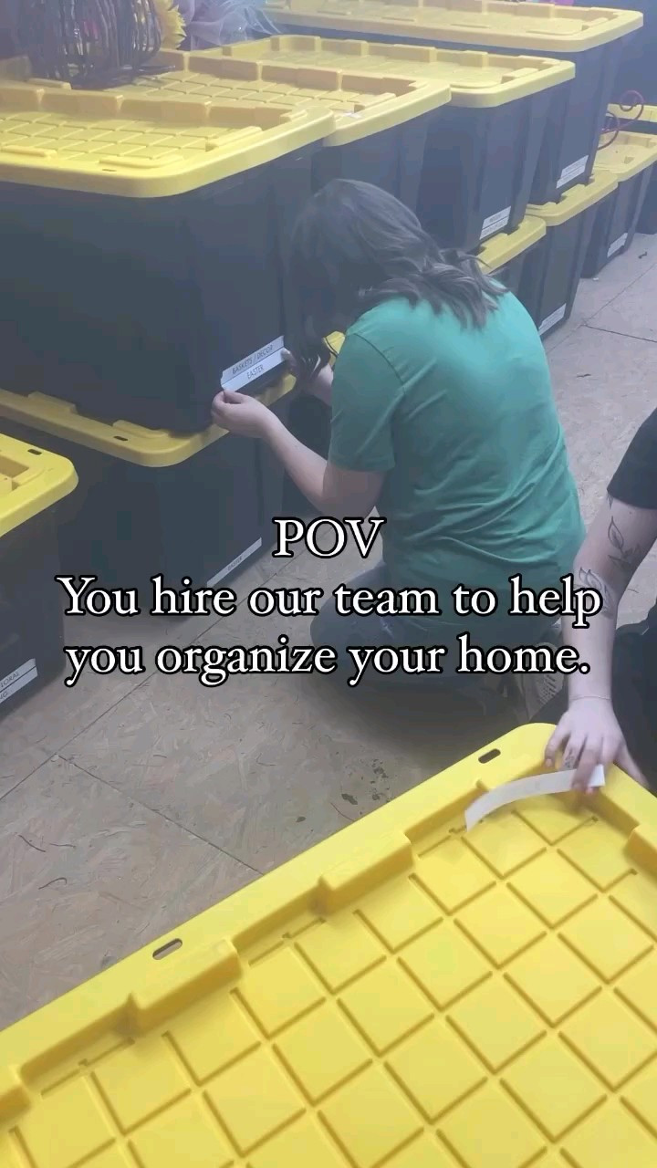 Make life easy!!! Hire an organizer to move you! 

#LTKFamily #LTKFindsUnder100 #LTKVideo