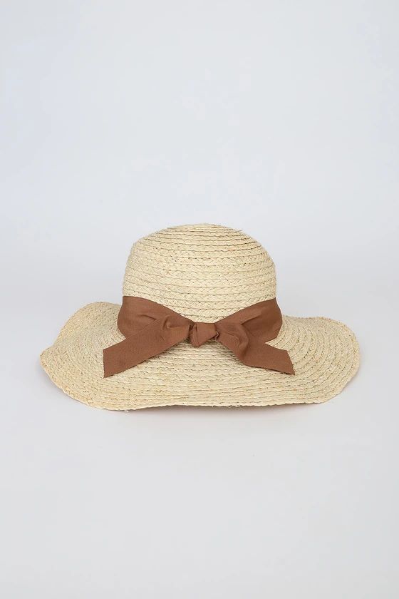 Day on the Water Beige Straw Boater Hat | Lulus (US)