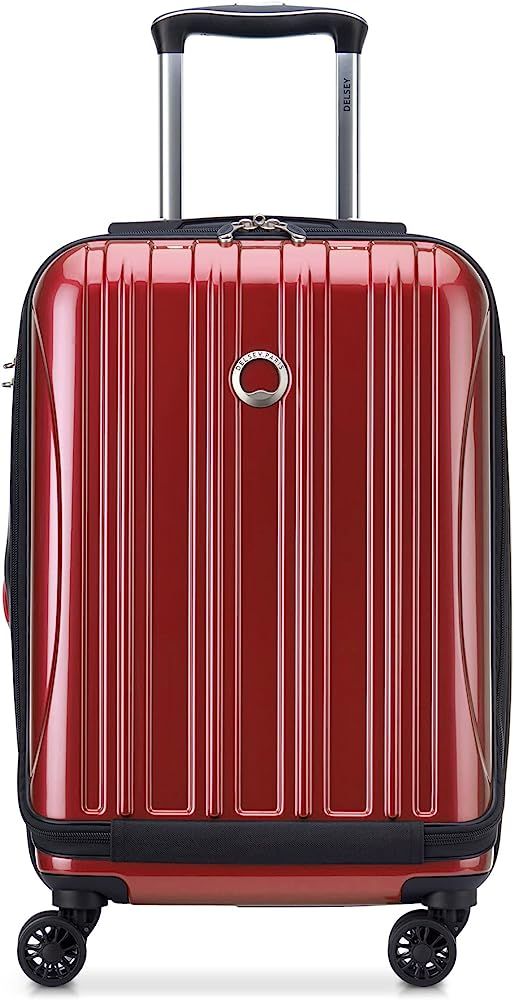 DELSEY Paris Helium Aero Hardside Expandable Luggage with Spinner Wheels, Brick Red, Carry-On 19 ... | Amazon (US)