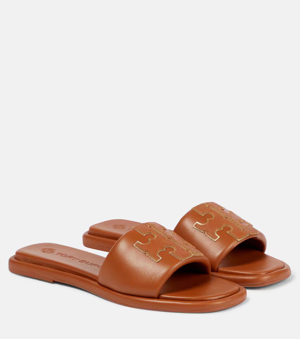 Double T Sport leather sandals | Mytheresa (US/CA)