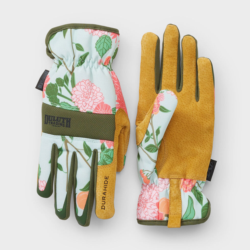 Women's Canvas Durahide Pattern Gloves | Duluth Trading Co.