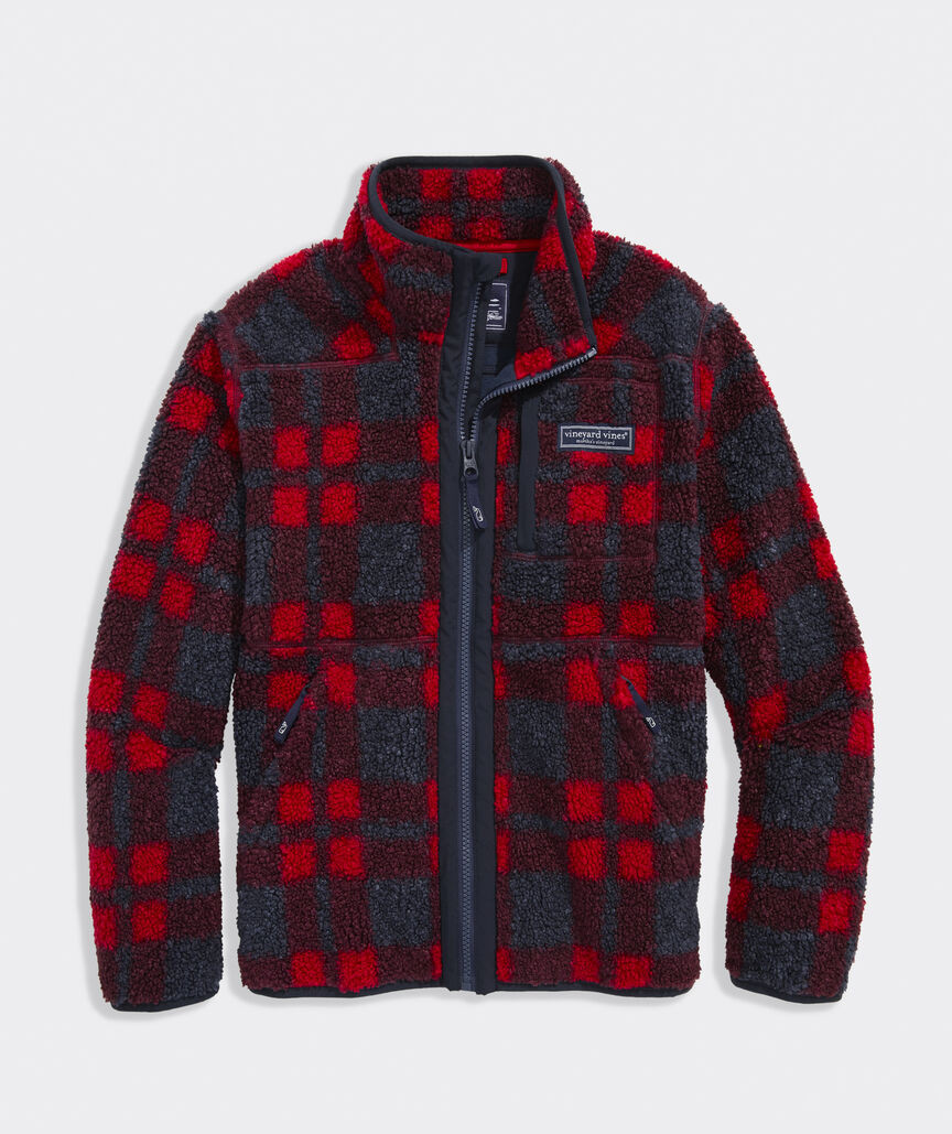Boys' High-Pile SuperShep™ Full-Zip Jacket | vineyard vines