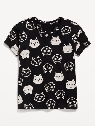 Printed Softest Short-Sleeve T-Shirt for Girls | Old Navy (US)