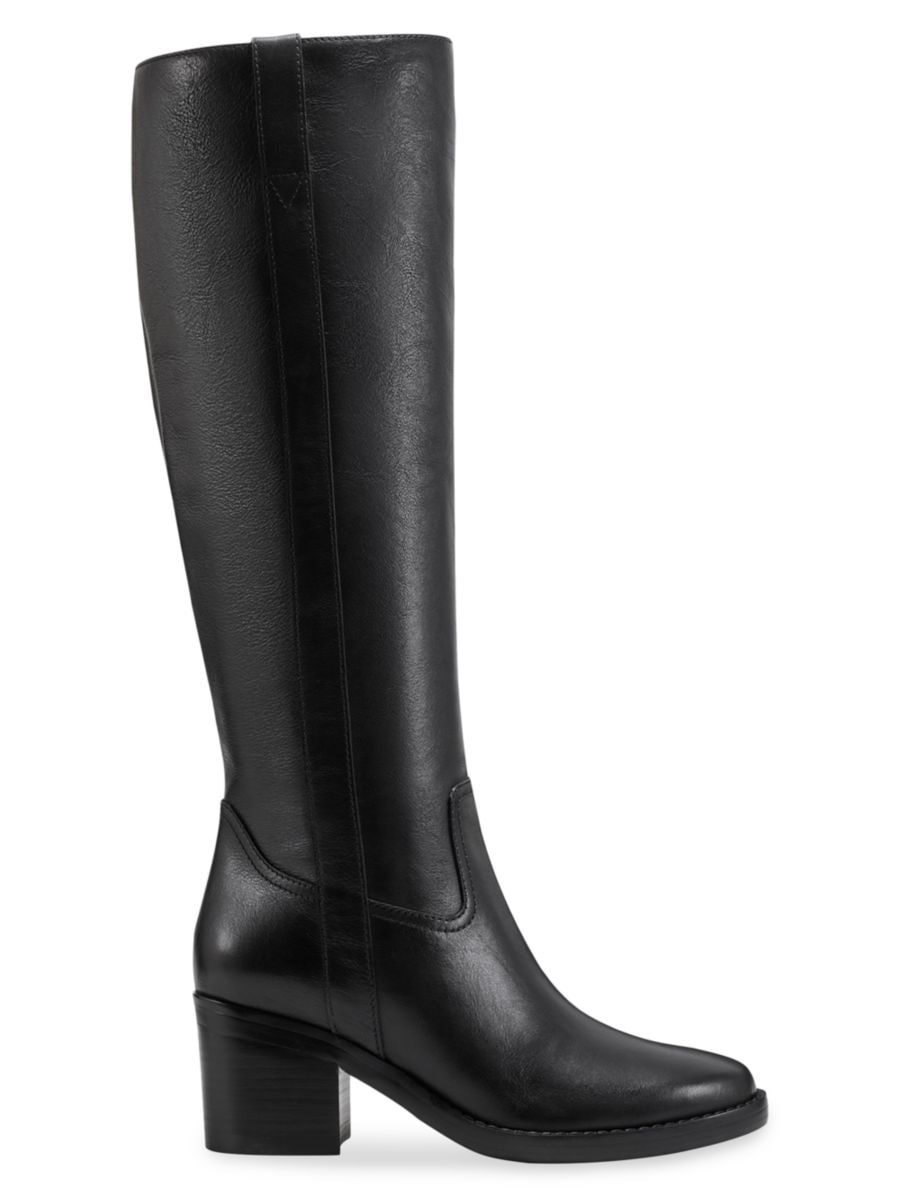 Hydria 55MM Leather Tall Boots | Saks Fifth Avenue