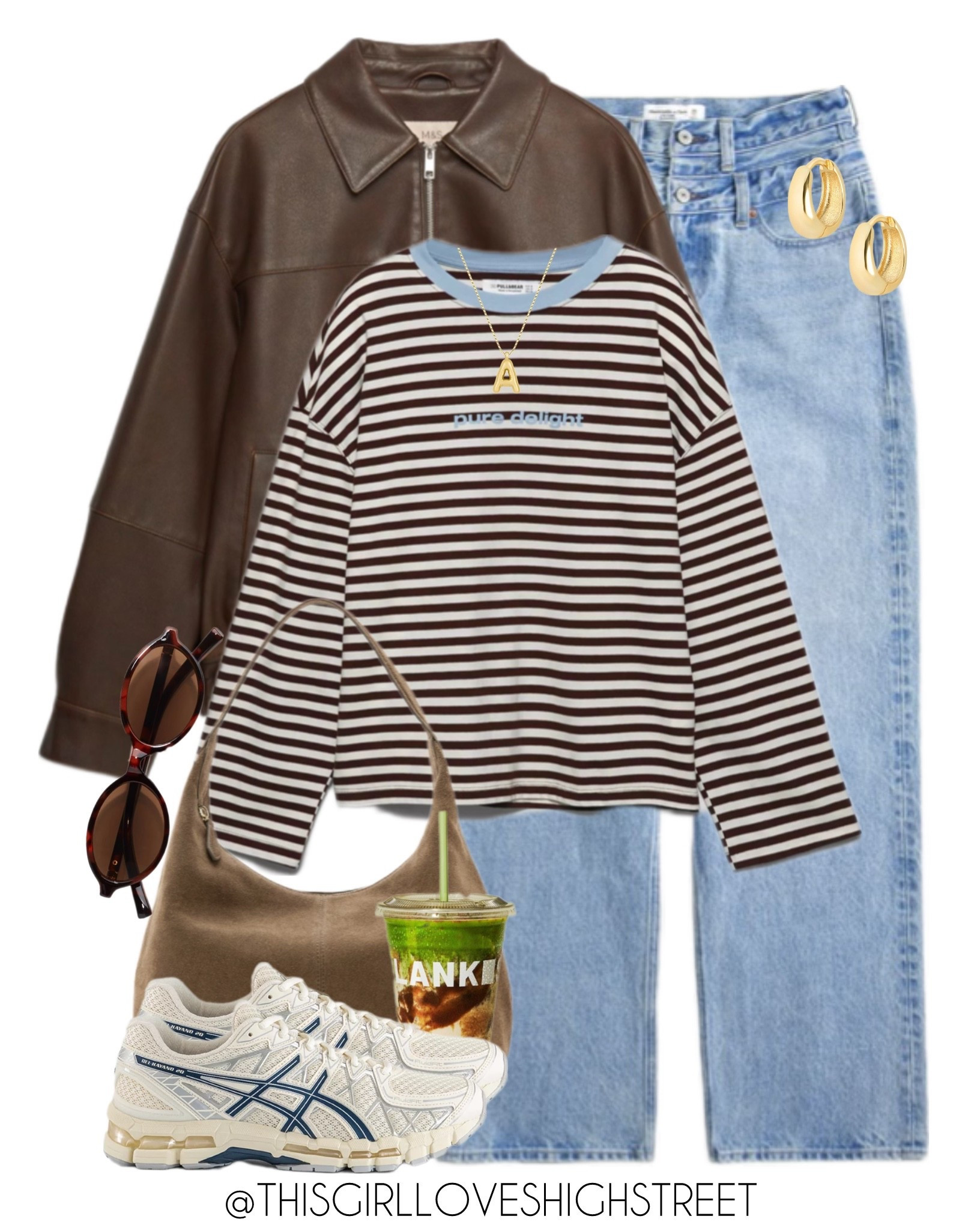 Brown and blue Casual outfit 

#LTKuk