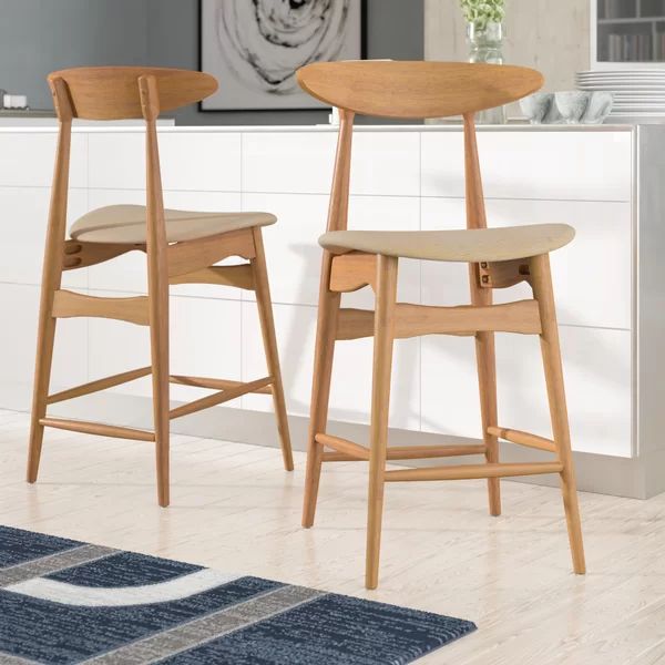 Barrett 24.21" Counter Stool (Set of 2) | Wayfair North America