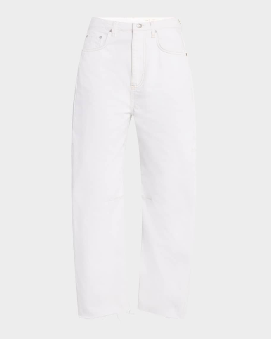 Rag & Bone Charlie High-Rise Barrel Jeans | Neiman Marcus