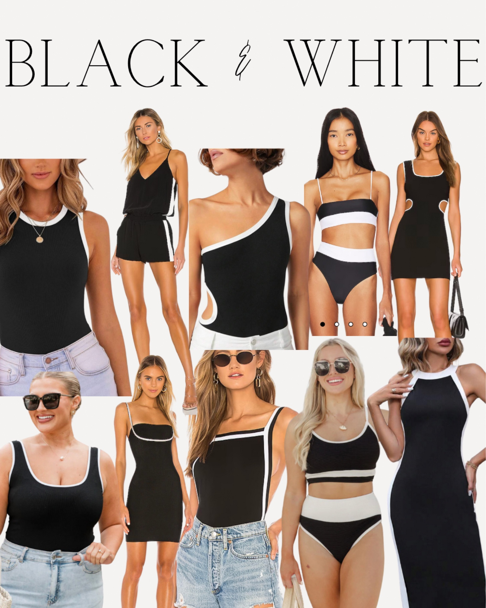 Black and white. #vacation #style #everyday 

#LTKfindsunder100 #LTKfindsunder50