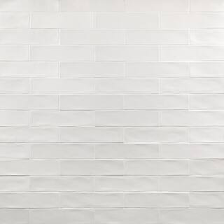 Ivy Hill Tile Pallet of Strait White 3 in. x 12 in. Matte Ceramic Subway Wall Tile (516.48 sq. ft... | The Home Depot