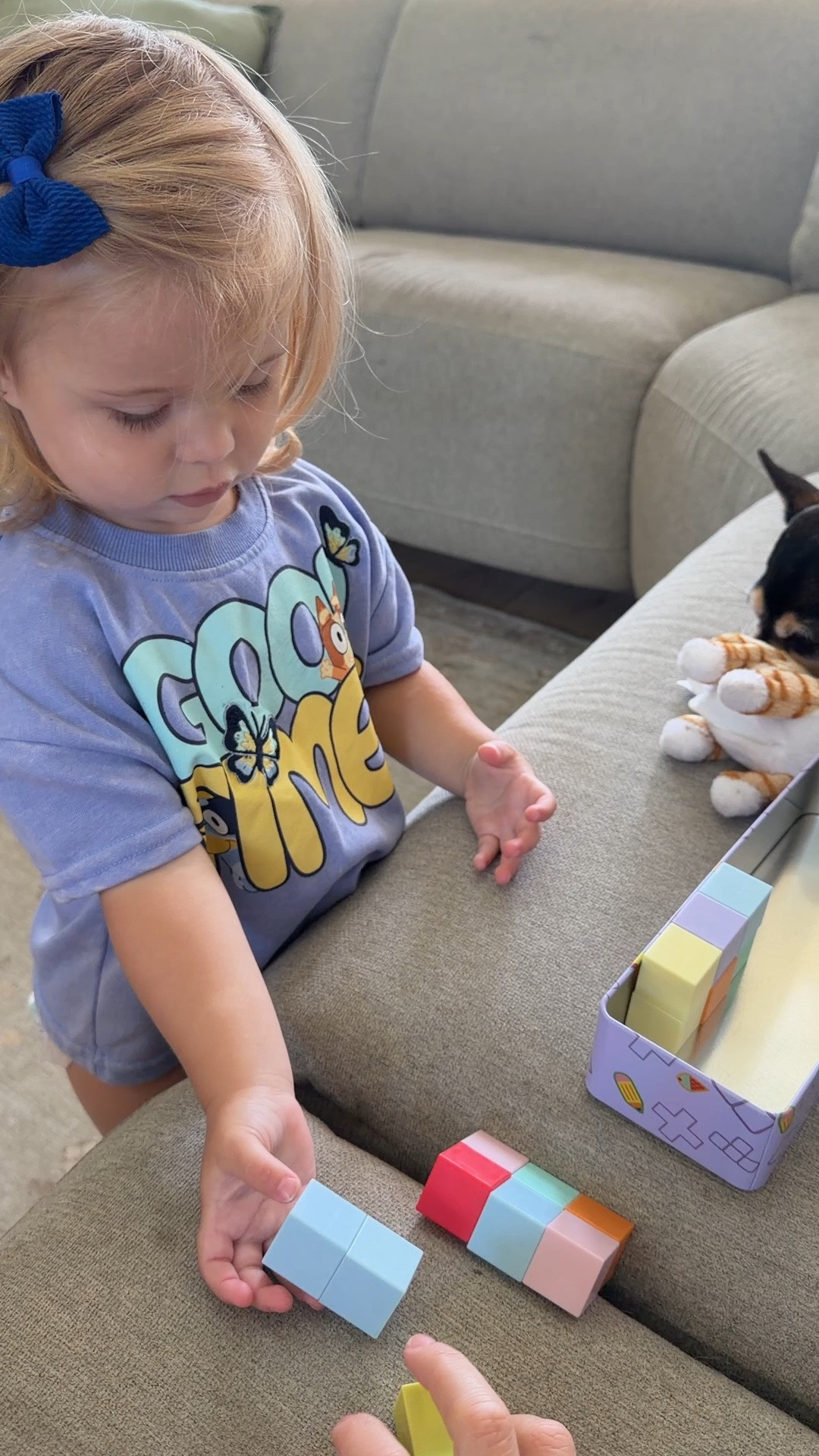 Magnetic blocks from @Target are perfect to take in our road trip and will be small to pack for vacation. #ad #targetpartner

#LTKdayinmylife #LTKKids #LTKBaby