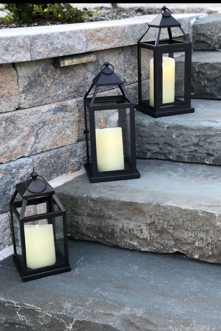 Black lanterns add ambiance indoors and outdoors!

#ltkoutdoorliving #ltklighting #ltklanterns

#LTKhome #LTKSeasonal #LTKstyletip