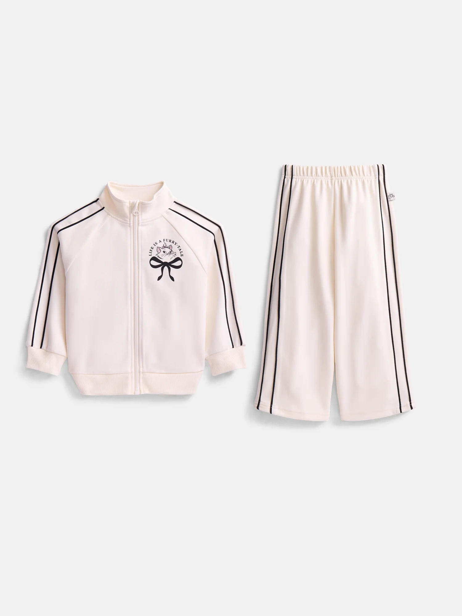 Disney Classics The Aristocrats Marie Toddler Girls Full-Zip Tracksuit Jacket and Pants Set, 2 Pi... | Walmart (US)