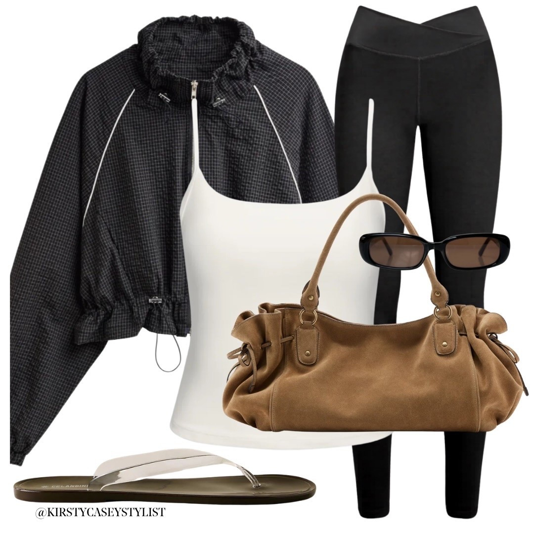 Okay now this is me in an outfit…the jacket 10/10… the bag 10/10…the flip flops 10/10 (also a bargain) 

#outfitinspo #everydayoutfits #everydaylooks #pilatesfashion #coffeeoutfit

#LTKstyletip #LTKbag #LTKfitness