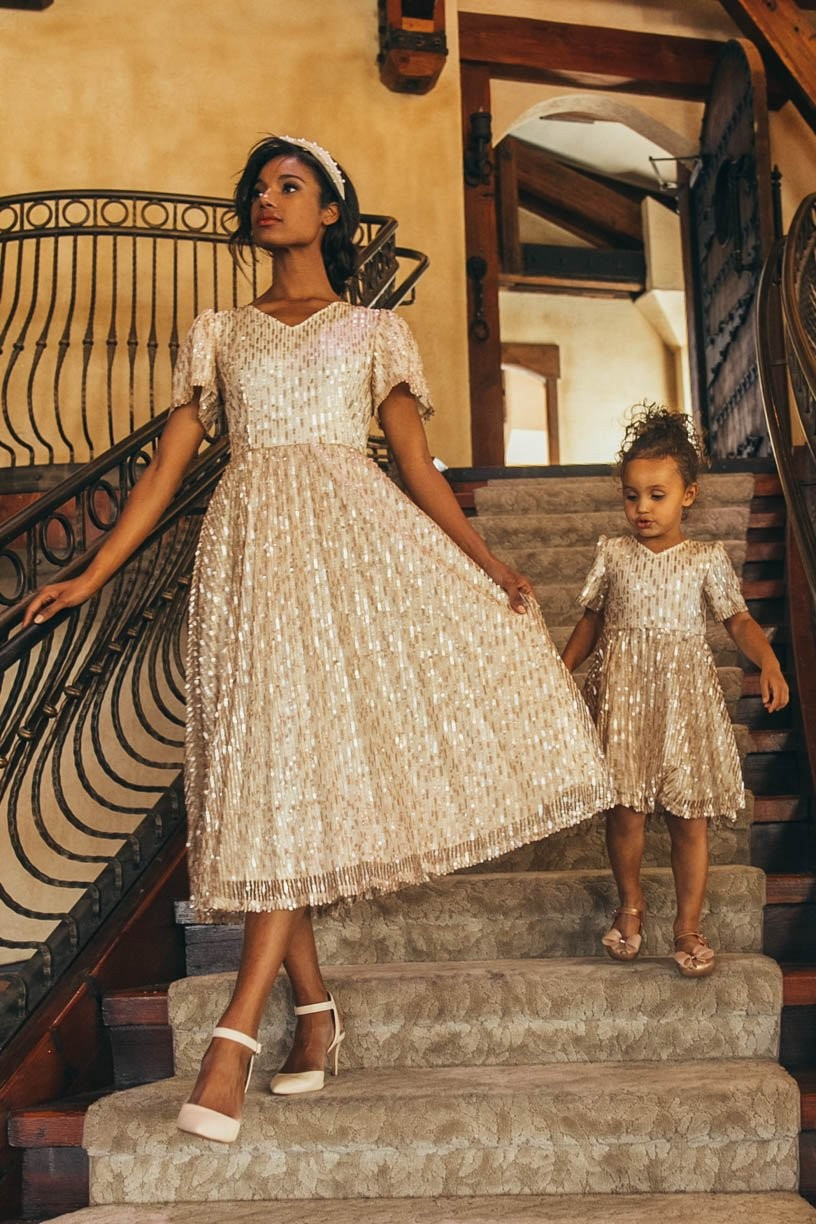GOLDIE SEQUIN DRESS | Ivy City Co