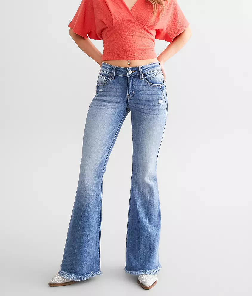 Signature Mid-Rise Flare Stretch Jean | Buckle