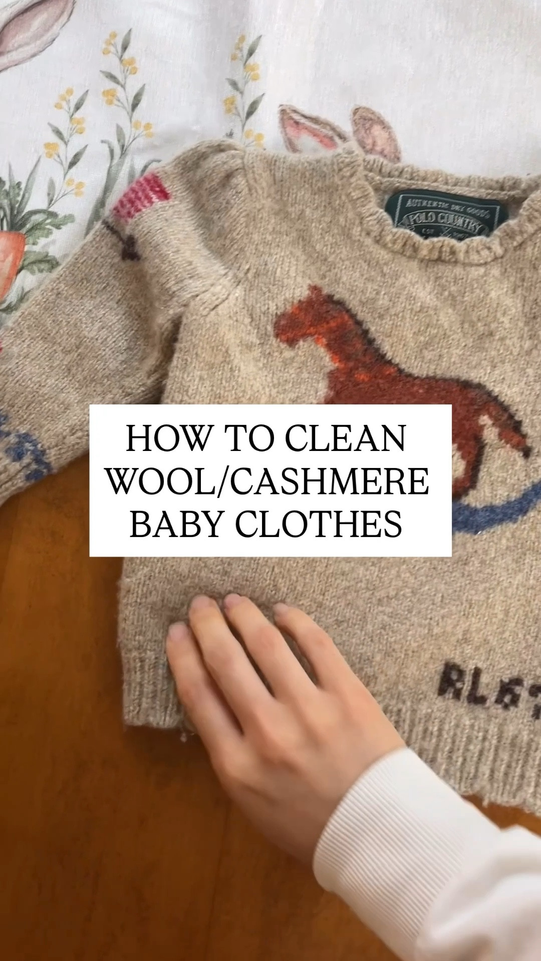 How to clean cashmere and wool  baby clothing! 

#LTKBump #LTKKids #LTKBaby