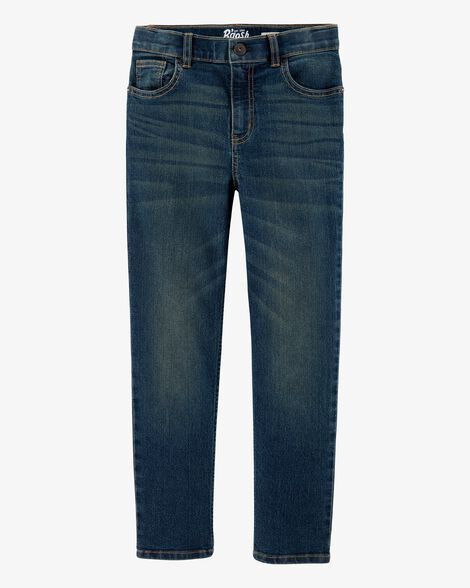 Kid Dark Wash Straight-Leg Jeans | Carter's Inc