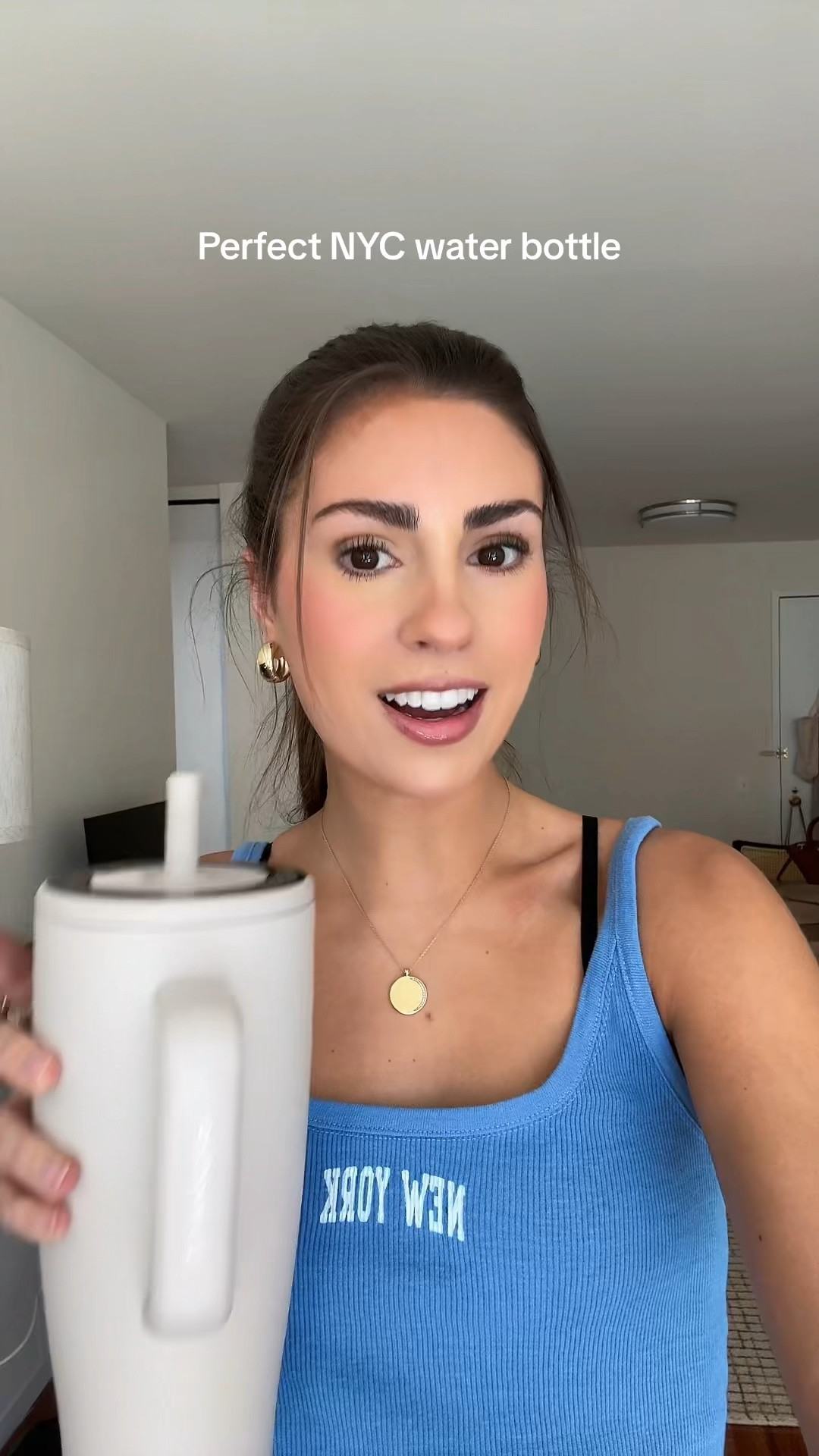 This is every nyc girl’s dream water bottle!!! I love that it locks