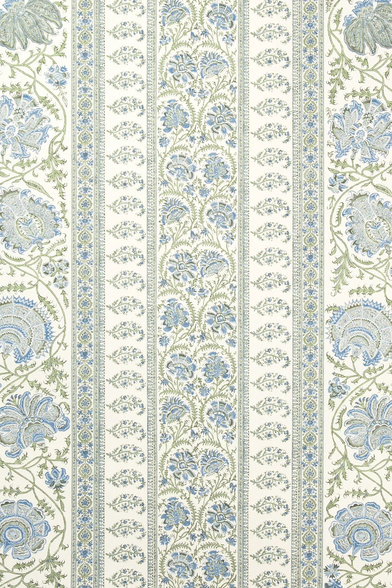 Indiennes Stripe Wallpaper | Anthropologie (US)