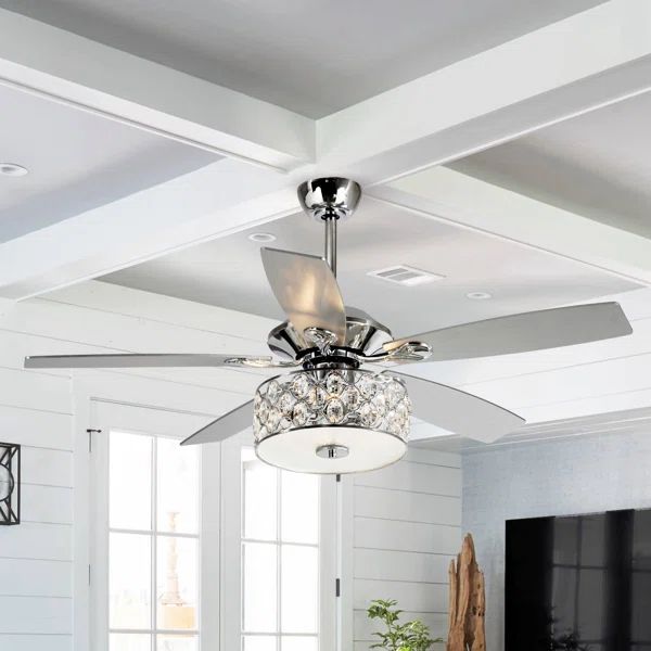 Rupert 52'' Ceiling Fan with Light Kit | Wayfair North America