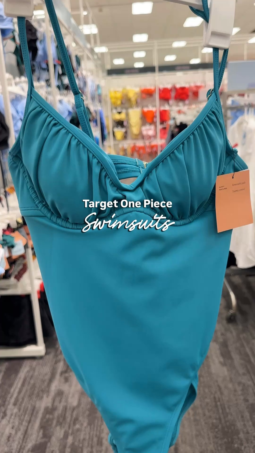 One piece swimsuits at Target that are actually cute! 

#LTKSeasonal #LTKSwim