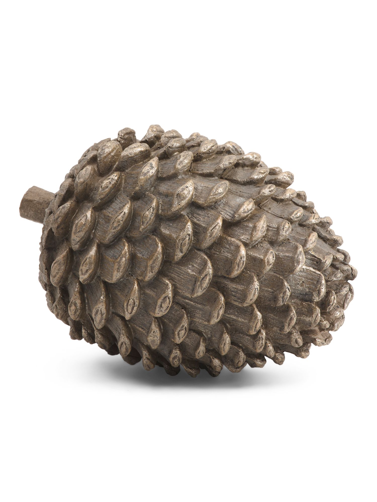 Faux Wood Decorative Pinecone | TJ Maxx